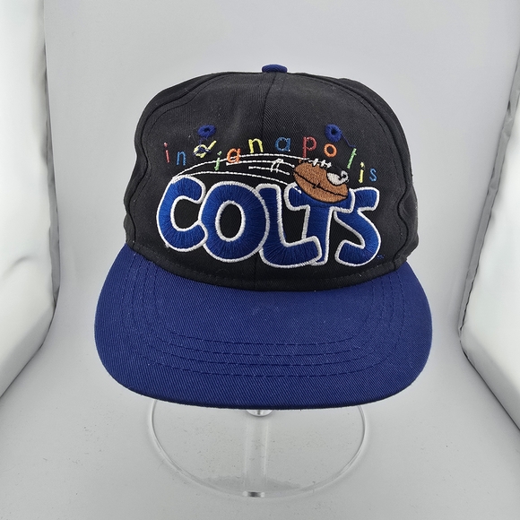 Vintage Indianapolis Colts Youth Snapback Hat Logo 7 NFL Vintage Style Cap - Picture 2 of 8